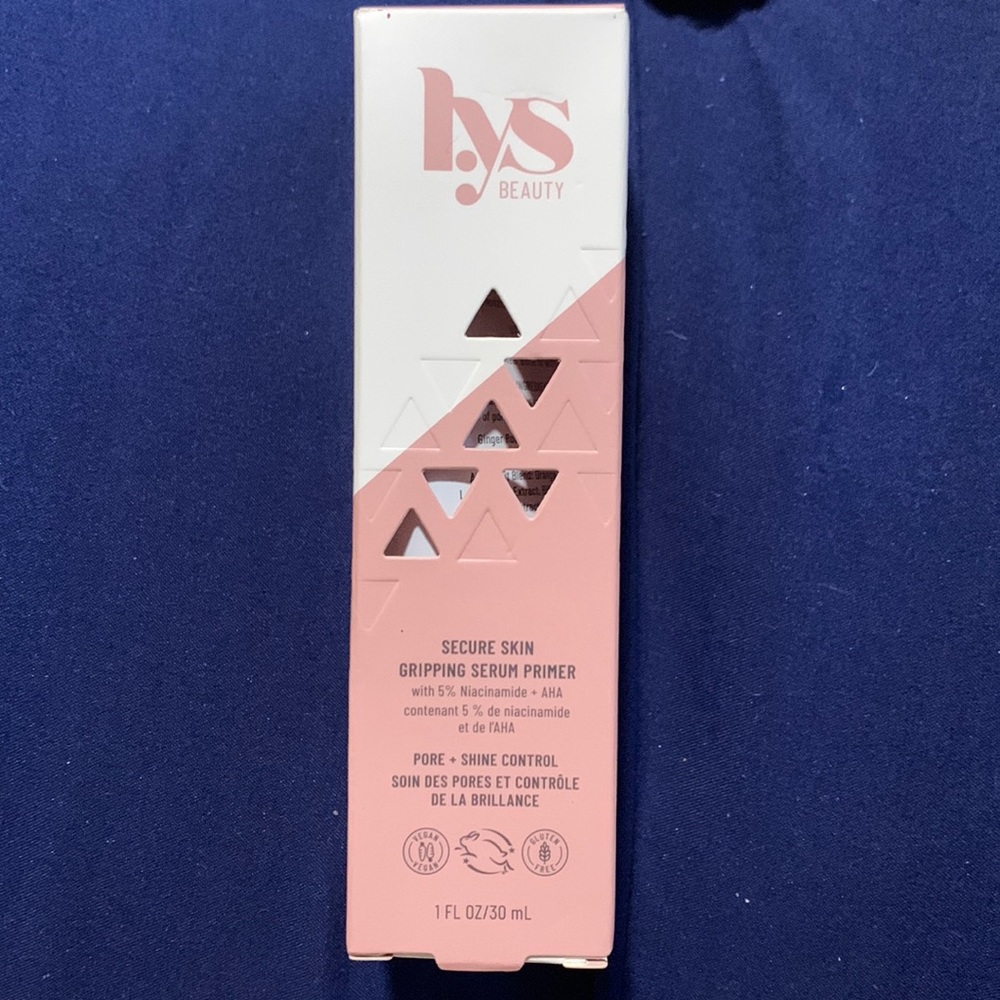 Lys Beauty secure skin gripping serum primer with 5% Niacinamide + AHA